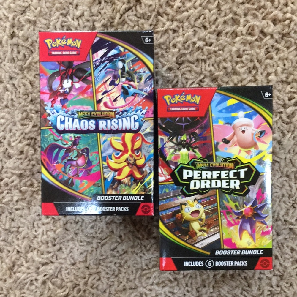 Chaos Rising & Perfect Order Booster Bundles - NO PACKS